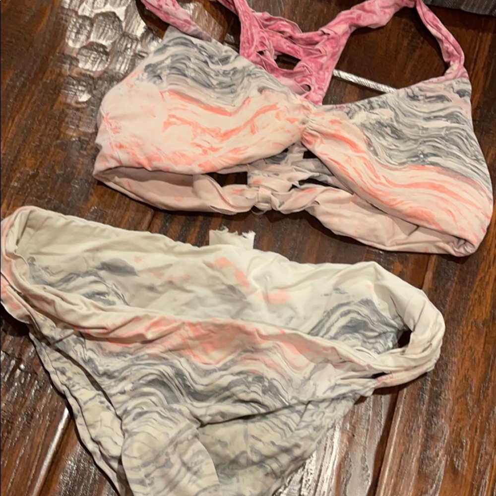 Women’s buckle swimsuit